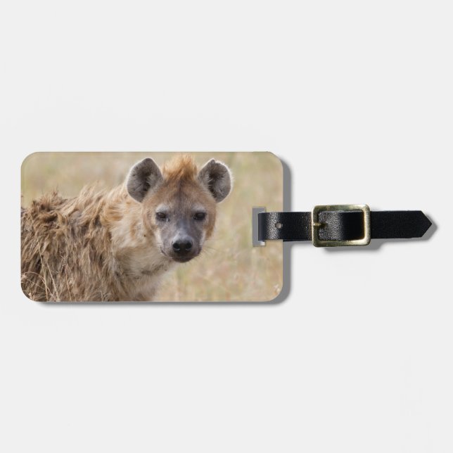 Etiqueta De Bagagem Hyena (Frente Horizontal)
