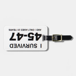 Etiqueta De Bagagem I Survived 45-47