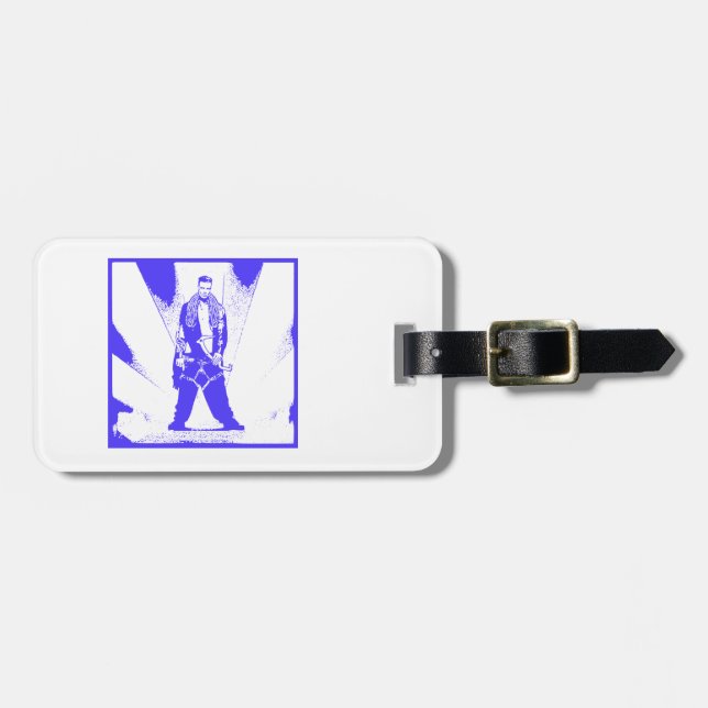 Etiqueta De Bagagem Ice Climb Baby (Frente Horizontal)