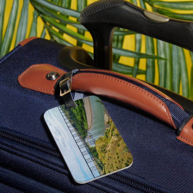 Etiqueta De Bagagem Ícone Ferroviário Alberta (Frente Insitu 1)