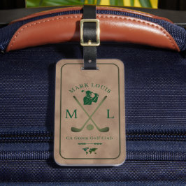Etiqueta De Bagagem ID Personalizado Saco Velho-Marrom-Etiqueta para G