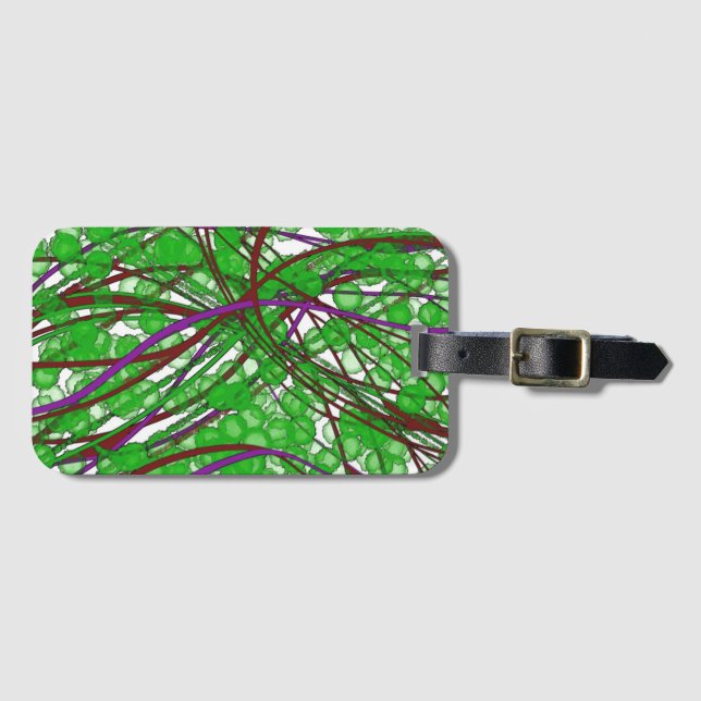 Etiqueta De Bagagem Idade do Geek (Frente Horizontal)