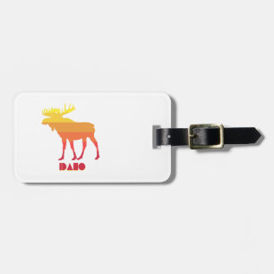 Etiqueta De Bagagem Idaho Moose