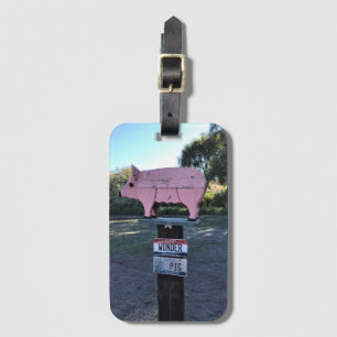 Etiqueta De Bagagem Idaho Wonder Pig, Engraçado