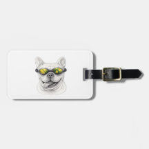 Identificador de Bagagem Bulldog Francês