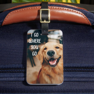 Etiqueta De Bagagem Identificador de Bagagem com Foto Personalizada do
