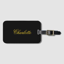 Etiqueta De Bagagem Identificador de Bagagem com Nome Personalizado