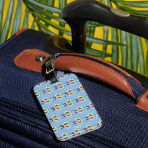 Etiqueta De Bagagem Identificador de bagagem personalizado do Boston T