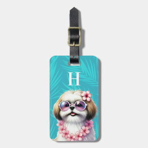 Etiqueta De Bagagem Identificador de Bagagem Shih Tzu