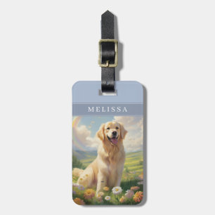 Etiqueta De Bagagem Identificadores de Bagagem de Cachorro Retriever D