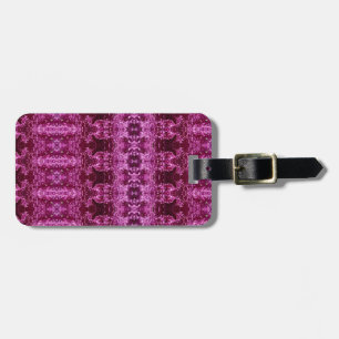 Etiqueta De Bagagem Ikat De Cabbage Também