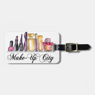 Etiqueta De Bagagem Ilustração da Moda Aquosa Clock de Parede Acríl