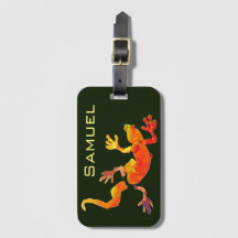 Ilustração de arte da vida selvagem do nome lagart