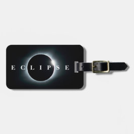 Etiqueta De Bagagem Imagens do Eclipse Lunar Fotos da Foto do Eclipse