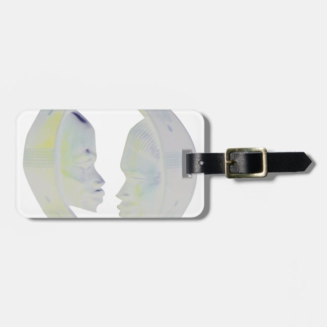 Etiqueta De Bagagem Impressão africano Hakuna Matata Design (Frente Horizontal)