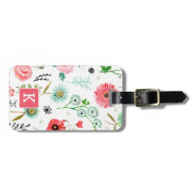 Impressão de flores silvestres botânicas