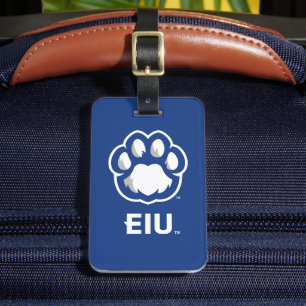 Etiqueta De Bagagem Impressão de Paw e EIU de Panteras do Illinois Ori