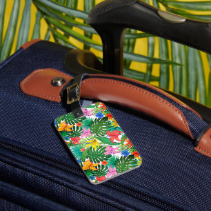 Etiqueta De Bagagem Impressão havaiano