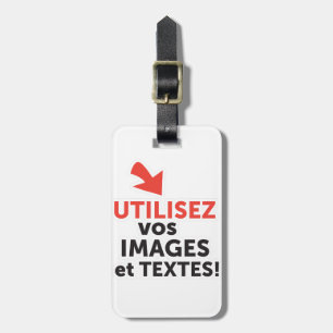 Etiqueta De Bagagem Imprimer vos design en ligne DIY en Français