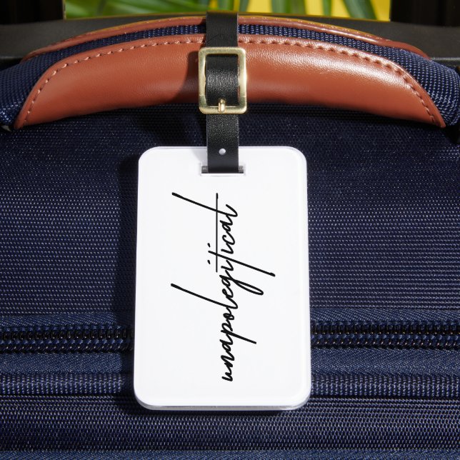 Etiqueta De Bagagem Indesculpável - Viagem de caravana (Frente Insitu 2)