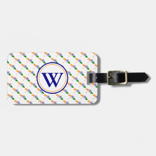 Etiqueta De Bagagem INDIA Trust in the Lord Proverbs 3:5-6 Bagagens