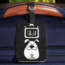 Iniciais Personalizados - Parecido com Cachorro