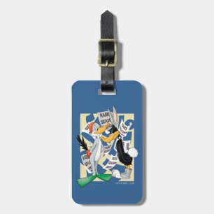 Etiqueta De Bagagem INSETOS BUNNY™ E DAFFY DUCK™ prontos para a te