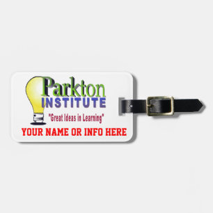 ETIQUETA DE BAGAGEM INSTITUTO PARKTON