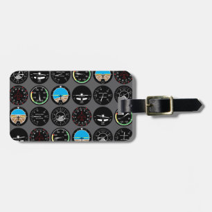 Etiqueta De Bagagem Instrumentos de voo