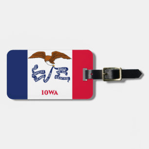 Etiqueta De Bagagem Iowa