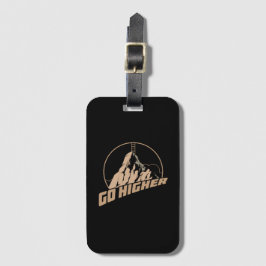 Etiqueta De Bagagem Ir Mais alto