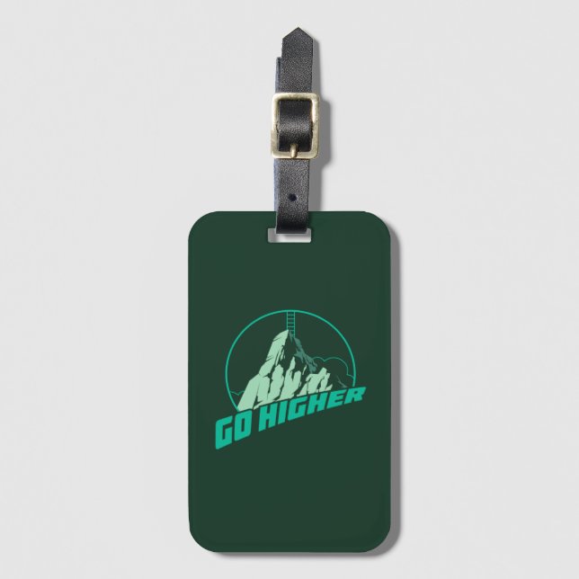 Etiqueta De Bagagem Ir Mais alto (Frente Vertical)