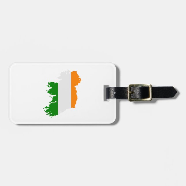 Etiqueta De Bagagem Ireland (Frente Horizontal)