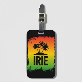 Etiqueta De Bagagem IRIE Jamaican Patwah Hello Tropical