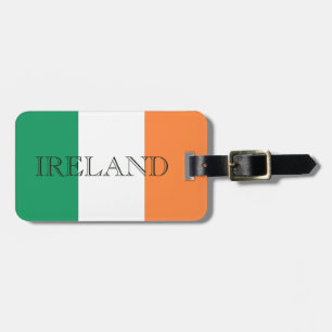 Etiqueta De Bagagem Irish Flag Ireland Customable Details ltcn