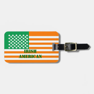 Etiqueta De Bagagem Irlandês Americano