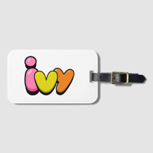 Etiqueta De Bagagem Ivy