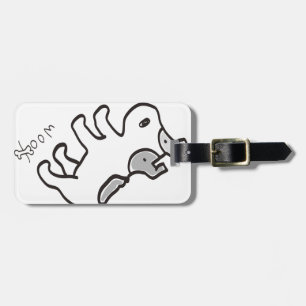 Etiqueta De Bagagem Jack Russell Terrier Chiro