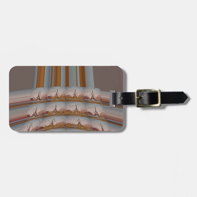 Etiqueta De Bagagem J'aime Paris (I Love Paris) (Frente Horizontal)