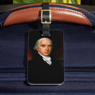 Etiqueta De Bagagem James Madison 4º Presidente dos Estados Unidos