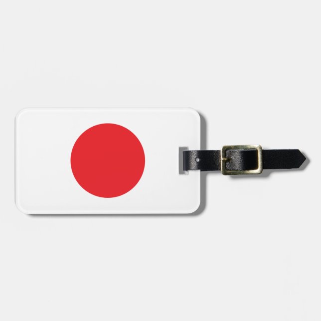 Etiqueta De Bagagem Japão (Frente Horizontal)