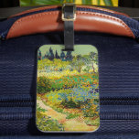 Etiqueta De Bagagem Jardim de Arles | Vincent van Gogh<br><div class="desc">Jardim em Arles (1888) pelo artista poste-impressionista holandês Vincent van Gogh. Arte original é um óleo na canvas que representa uma paisagem luxuosa de flores coloridas. Use as ferramentas de design para adicionar texto personalizado ou personalizar a imagem.</div>