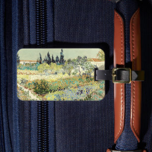 Etiqueta De Bagagem Jardim de Vincent Van Gogh em Arles