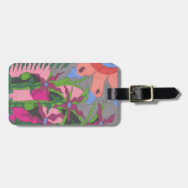 Etiqueta De Bagagem Jardim em Twilight