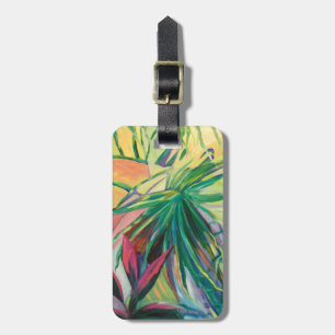 Etiqueta De Bagagem Jardin Abstracto I