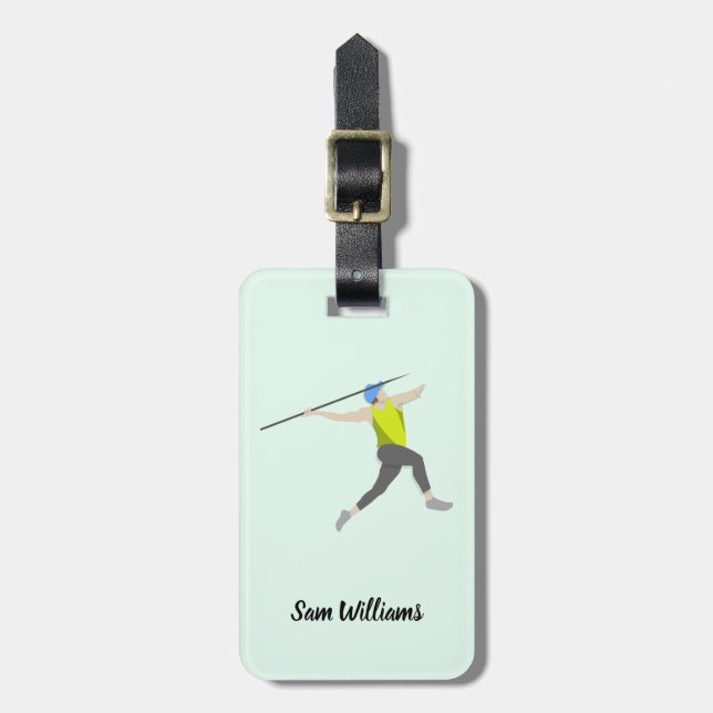 Etiqueta De Bagagem Javelin (Frente Vertical)