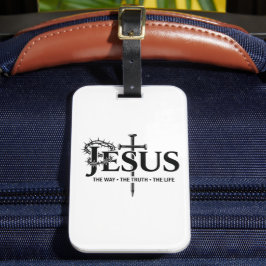 Etiqueta De Bagagem Jesus é o caminho, a verdade e a vida!
