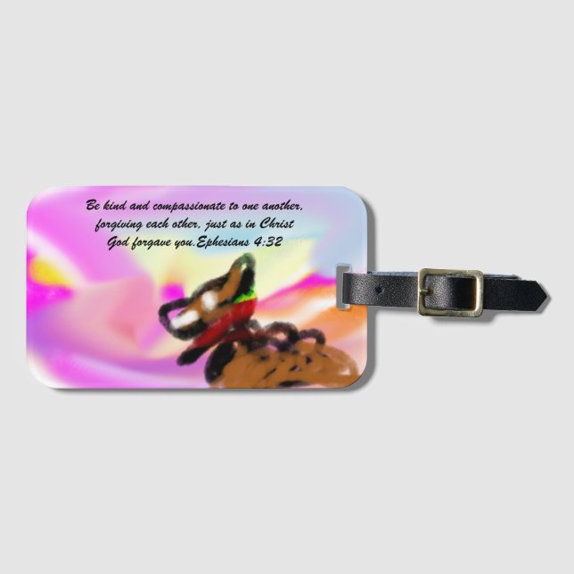 Etiqueta De Bagagem jesus forgive (Frente Horizontal)