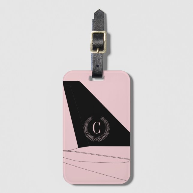 Etiqueta De Bagagem Jet-Setter (Frente Vertical)