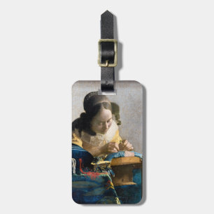 Etiqueta De Bagagem Johannes Vermeer - O Lacemaker